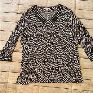 JM Collection Dressy Top